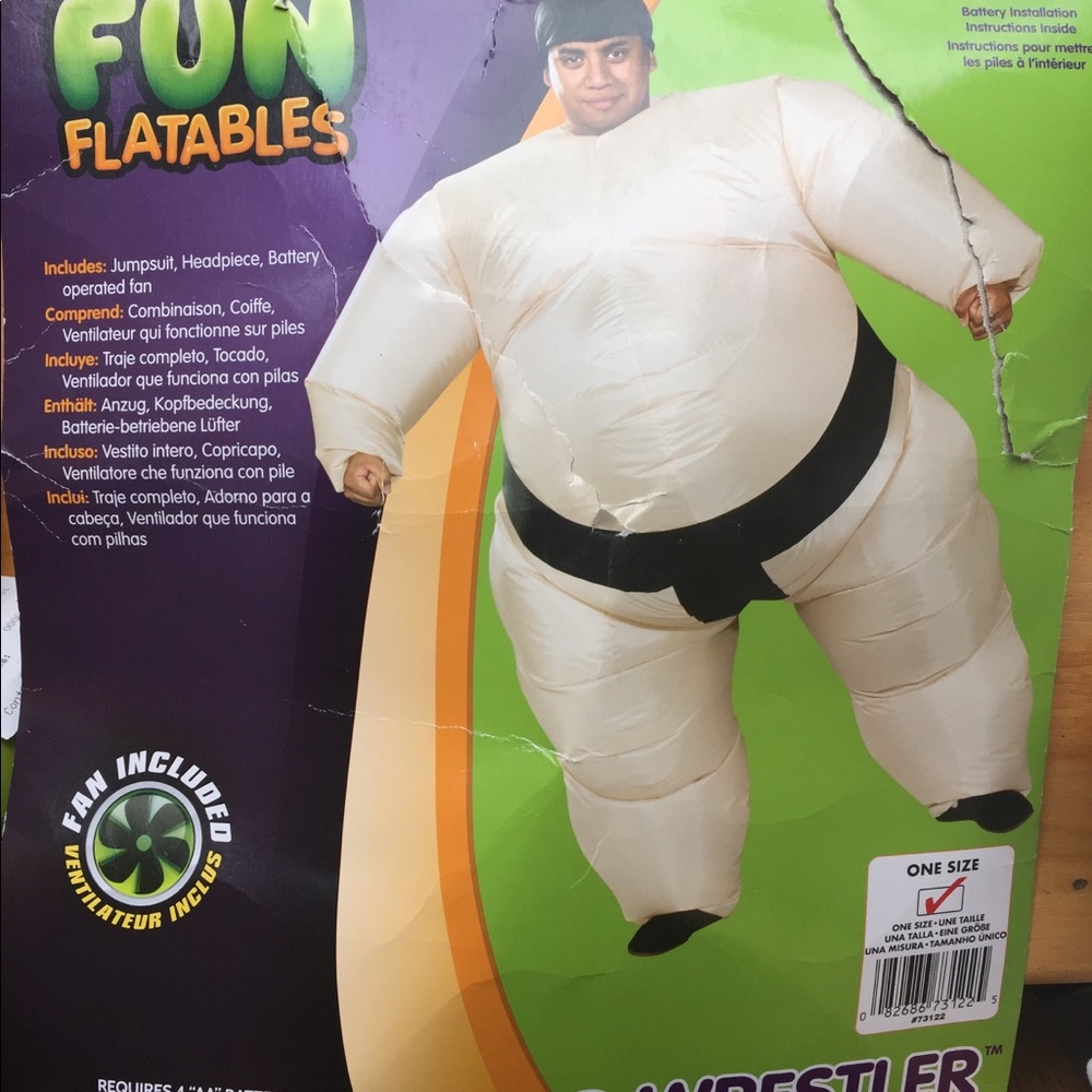 Inflatable Sumo Wrestler Suit Fat Suit